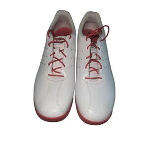Adidas Adipure DC Golf Shoes Spikes F33615 White Red Women’s Size 9.5 US
